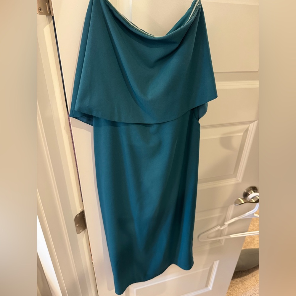 Lulu's Teal Midi Dress
